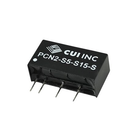 Cui Inc Dc-Isolated 2W 12Vinput 12V0.167Asingle Regulated PCN2-S12-S12-S